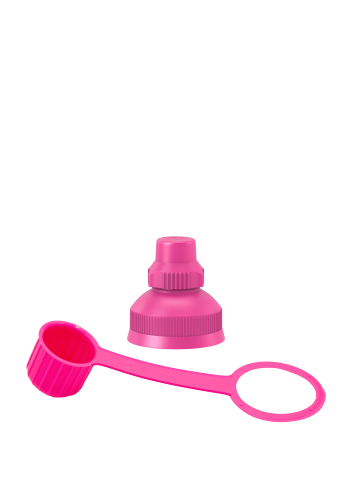 Set Drehtrinkverschluss & Verschlusskappe Pink